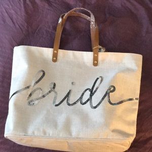 Bride beach bag